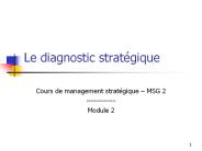 Le diagnostic strat
