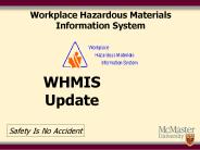 Workplace Hazardous Materials Information System