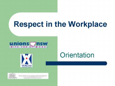 Respect in the Workplace