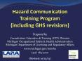 Hazard Communication Training Program (including GHS revisions) PowerPoint PPT Presentation
