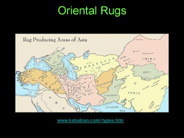 Oriental Rugs