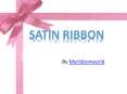 Enjoy each moment of festival with versatile satin ribbon PowerPoint PPT Presentation