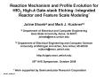 Reaction Mechanism and Profile Evolution for HfO2 High-k Gate-stack Etching: Integrated Reactor and Feature Scale Modeling* PowerPoint PPT Presentation