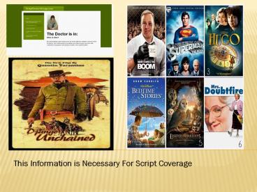 This Information is Necessary For Script Coverage