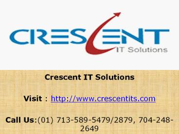 Crescent IT Solutions Received Valuable Feedback on QA Course
