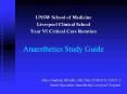 Anaesthetics Study Guide PowerPoint PPT Presentation