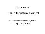 237-1060-E, 2 2 PLC in Industrial Control