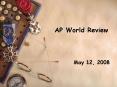 AP World Review PowerPoint PPT Presentation