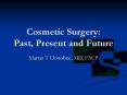 Cosmetic Surgery: Past, Present and Future PowerPoint PPT Presentation