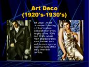 Art Deco (1920's-1930's)
