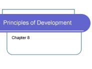 Principles of Development