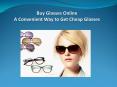 Buying Glasses Online