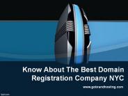 Know About The Best Domain Registration Company NYC