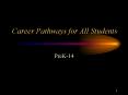 Career Pathways for All Students PowerPoint PPT Presentation