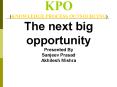 KPO PowerPoint PPT Presentation