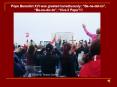 Pope Benedict XVI was greeted tumultuously:  PowerPoint PPT Presentation