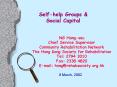 Self-help Groups PowerPoint PPT Presentation