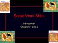 Social Work Skills PowerPoint PPT Presentation