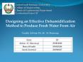 United Arab Emirates University College of Engineering Chemical Engineering Department Graduation Project II PowerPoint PPT Presentation