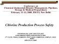 Conference on Chemical (Industrial) Disaster Management, Pipelines, Storage PowerPoint PPT Presentation