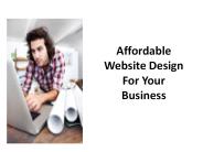 Affordable Web Design for Your Business