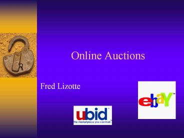 Online Auctions