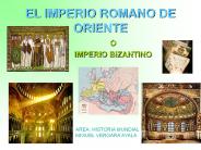 EL IMPERIO ROMANO DE ORIENTE
