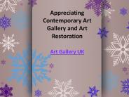 Appreciating Contemporary Art Gallery and Art Restoration