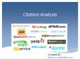 Citation Analysis - Basics PowerPoint PPT Presentation