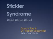 Stickler Syndrome