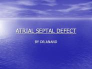 ATRIAL SEPTAL DEFECT