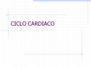 CICLO CARDIACO