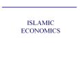 ISLAMIC ECONOMICS PowerPoint PPT Presentation
