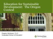 What is the Role of Education in  Sustainable Development?