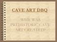 CAVE ART DBQ PowerPoint PPT Presentation