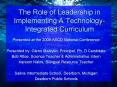 The Role of Leadership in Implementing A Technology-Integrated Curriculum PowerPoint PPT Presentation