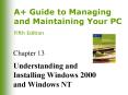 Understanding and Installing Windows 2000 and Windows NT PowerPoint PPT Presentation