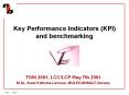 Key Performance Indicators (KPI) and benchmarking PowerPoint PPT Presentation