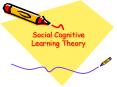 Social Cognitive Learning Theory PowerPoint PPT Presentation