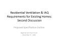 Residential Ventilation PowerPoint PPT Presentation
