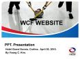 WCF PPT Template PowerPoint PPT Presentation