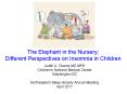 The Elephant in the Nursery; Different Perspectives on Insomnia in Children PowerPoint PPT Presentation
