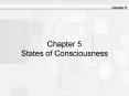 Chapter 5 States of Consciousness PowerPoint PPT Presentation
