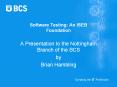 Software Testing: An ISEB Foundation PowerPoint PPT Presentation
