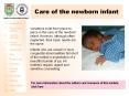 Care of the newborn infant PowerPoint PPT Presentation