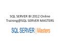 Microsoft Business Intelligence(www.sqlservermasters.com) PowerPoint PPT Presentation