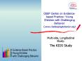 OSEP Center on Evidence-based Practice: Young Children with Challenging Behavior (www.challengingbehavior.org) PowerPoint PPT Presentation