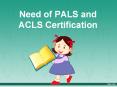 Need of PALS and ACLS Certification PowerPoint PPT Presentation