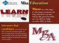 One Year, Executive, Part Time MBA Choose Your Type Of MBA PowerPoint PPT Presentation