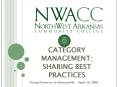 CATEGORY MANAGEMENT: SHARING BEST PRACTICES PowerPoint PPT Presentation